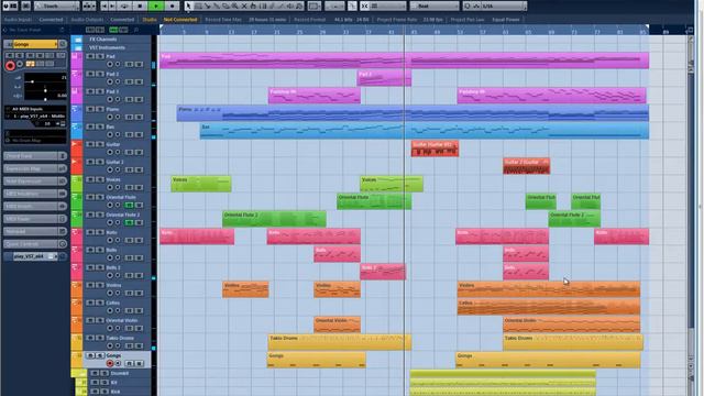 Dreams of East - Chillout/Relax in Cubase 7 смотреть онлайн