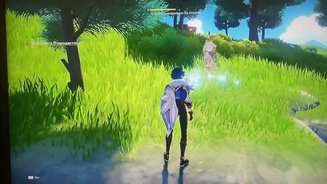 Как Сменить персонажа в игре Genshin Impact на пс4! смотреть онлайн