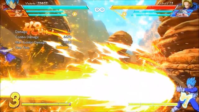 FighterZ SSGSS Vegeta Combos Dragon Ball FighterZ смотреть онлайн