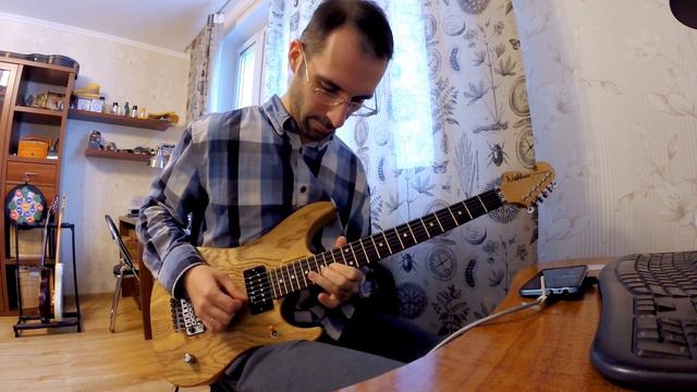 Washburn N4 - Fokin Buffalo and SD TB-4 pickups смотреть онлайн
