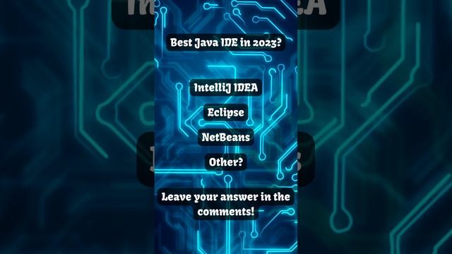 Best Java IDE in 2023 for software development? смотреть онлайн