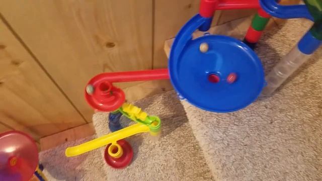 EPIC Marble Race on Marble Run Down the Stairs! смотреть онлайн