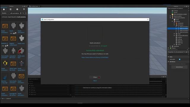 How to make a death animation in Roblox Studio (R6) (Roblox studio tutorial) смотреть онлайн