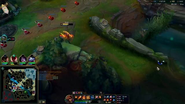 HOW TO BRAND JUNGLE & CARRY + BEST BUILD/RUNES | Brand Guide Season 13 League of Legends смотреть онлайн