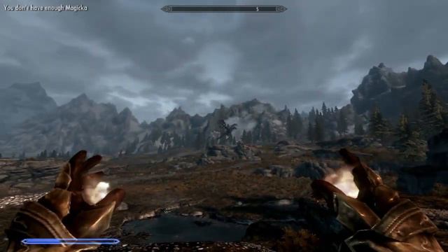 Skyrim Flying Mammoth смотреть онлайн