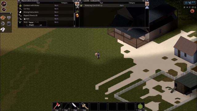 Project Zomboid S3E14 - Farming and Logging смотреть онлайн