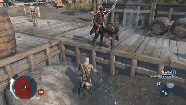 Assassins Creed 3 on GT430 1Gb #2 gameplay смотреть онлайн