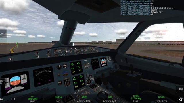 • BATIK AIR ✈ AIRBUS A320 • REAL FLIGHT SIMULATOR • GATE - TAKE OFF смотреть онлайн