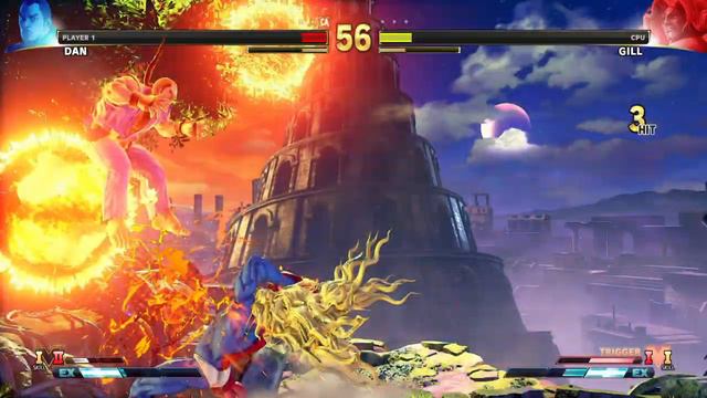 STREET FIGHTER V Dan vs Gill смотреть онлайн