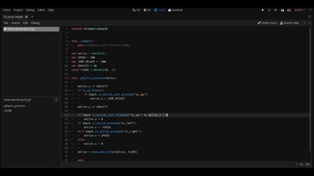 #2 - Varying Jump Height - I've Got Your Back - Godot Help смотреть онлайн