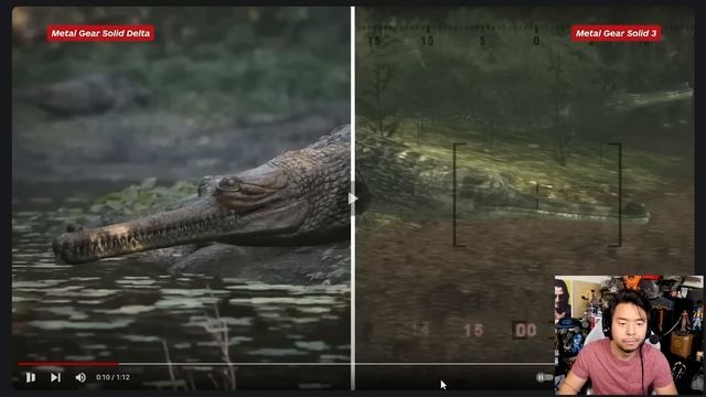 Reacting To First Gameplay Footage Of Metal Gear Solid Delta: Snake Eater (MGS3 Remake) смотреть онлайн