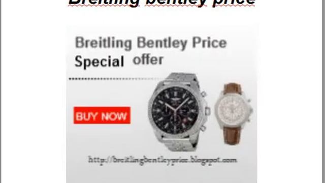 Breitling bentley price смотреть онлайн