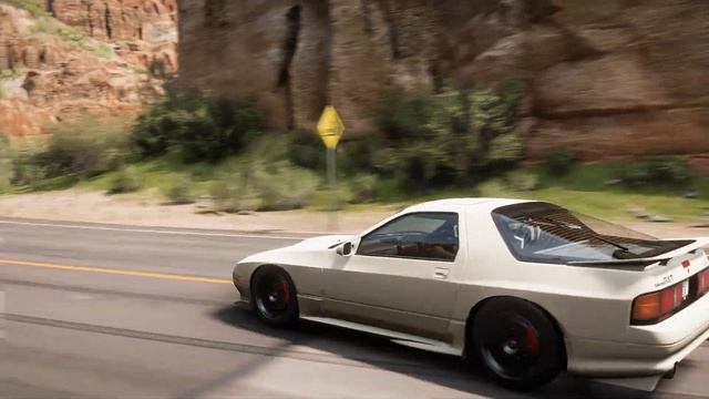 Mazda RX7 FC - Drifting NEW Map in Forza Horizon 5 (Steering Wheel + Shifter) Gameplay смотреть онлайн
