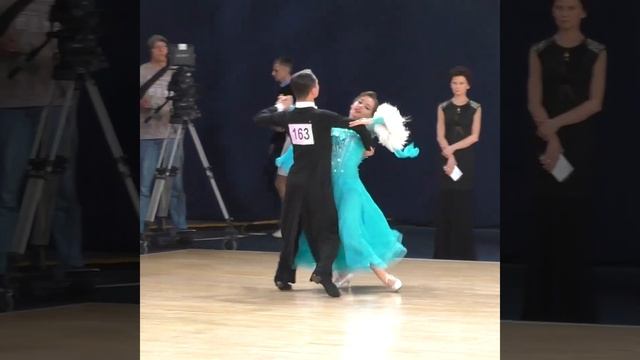 Медленный вальс / Молодежь 1 St (Open) 1/2 – Первенство Беларуси (21.05.2023) бальные танцы смотреть онлайн