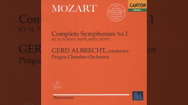 モーツァルト:交響曲 二長調 K.97 (73n) ;第3楽章 メヌエット-トリオ смотреть онлайн