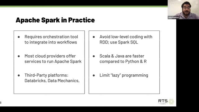 Big Data Processing with Apache Spark(John Ramirez, Tech Talk @ CodeDay Labs 2021) смотреть онлайн
