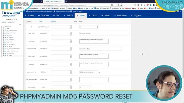 PHPMYADMIN MD5 PASSWORD RESET in MYSQL by skipping WORDPRESS - perfect for regaining admin access! смотреть онлайн