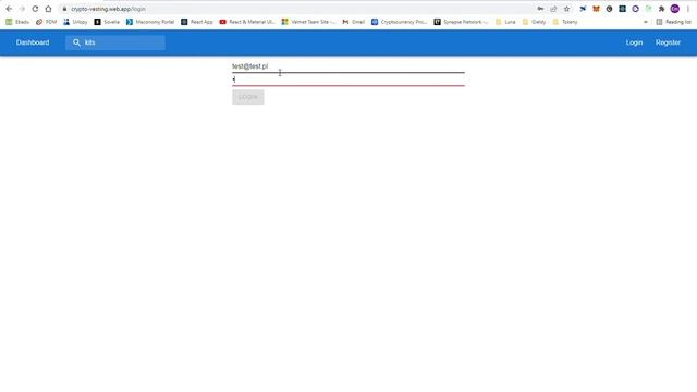 My crypto wallet React App смотреть онлайн