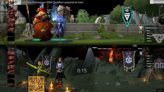 TUNDRA (WHITEMON) VS OG | ESL BIRMINGHAM WEU CQ BO5 GRANDFINAL смотреть онлайн