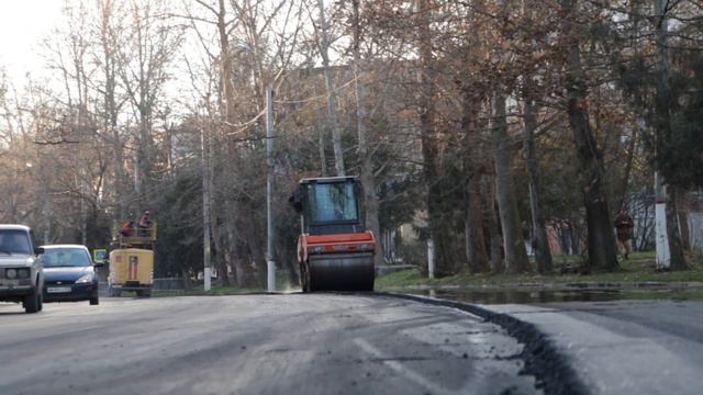 Асфальтировка улицы Горького смотреть онлайн