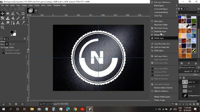 Create Best Logo Free Offline|Gimp Tutorials|Sinhala смотреть онлайн