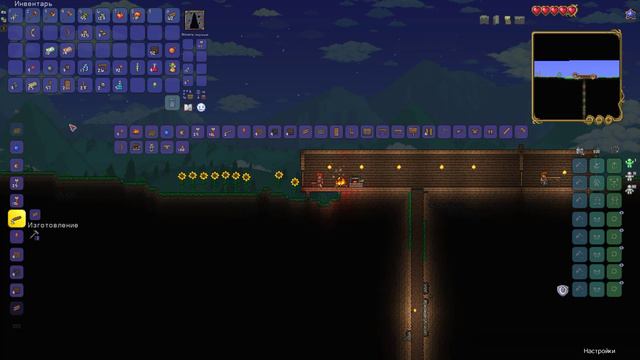 летсплей по террария. 1 новая игра