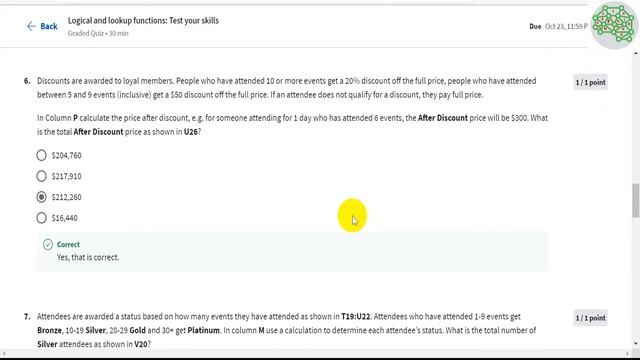 Excel Fundamentals for Data Analysis Macquarie University | Assignment-5 answer | Coursera| смотреть онлайн
