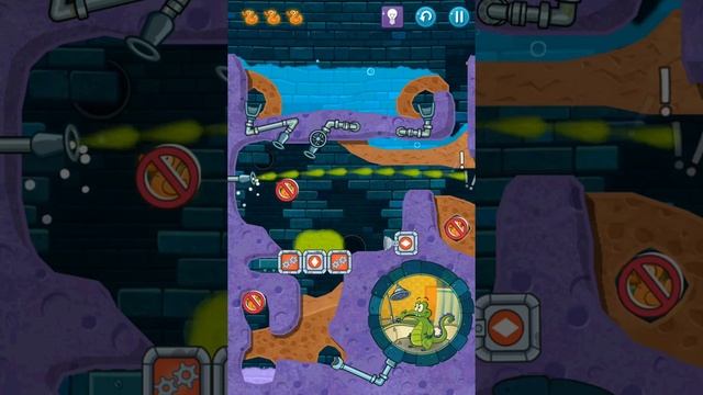 Let's Play "Where's My Water? 2" walkthrough level 32 "Running Interference", longplay, all ducks смотреть онлайн