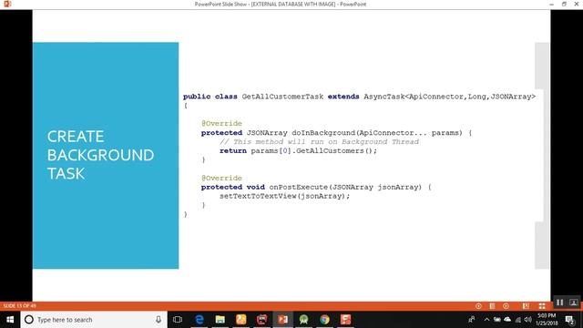 Android Studio Tutorial 28 Display Data in JSON In Android Online Image Application Part 2 смотреть онлайн