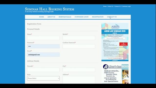 Seminar Hall Booking System | Java JSP Servlet Project Tutorial | Java JSP CRUD Project смотреть онлайн