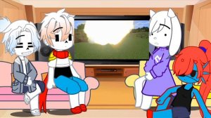 Реакция персонажей из Андертейла на "Найтмер каменщик".