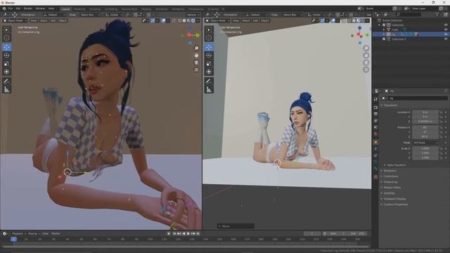 sims 4 speed render in blender смотреть онлайн