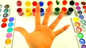 Сборник Учим цвета Learn colors Песня про цвета Про пальчики Учимся Рисовать на руке Семья пальчико