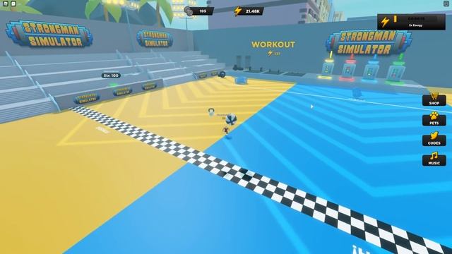 СИМУЛЯТОР ТЯГАЧА! ПОДНЯЛ 99999КГ!? СТРОНГМЕН СИМУЛЯТОР ROBLOX смотреть онлайн