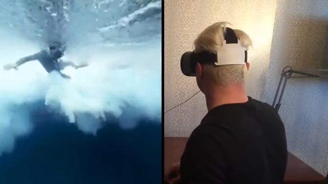 VR Box II американские горки, видео плеер, фильмы в 3D смотреть онлайн