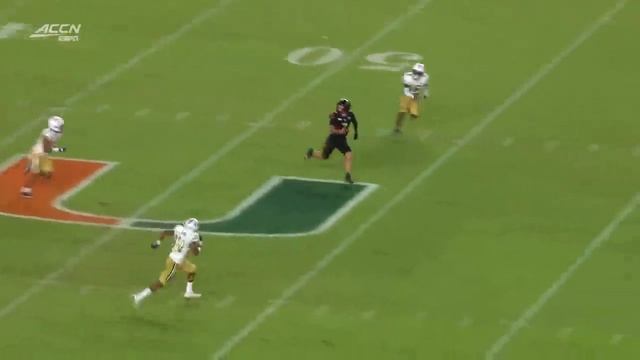 Georgia Tech Yellow Jackets vs. Miami Hurricanes | Full Game Highlights смотреть онлайн