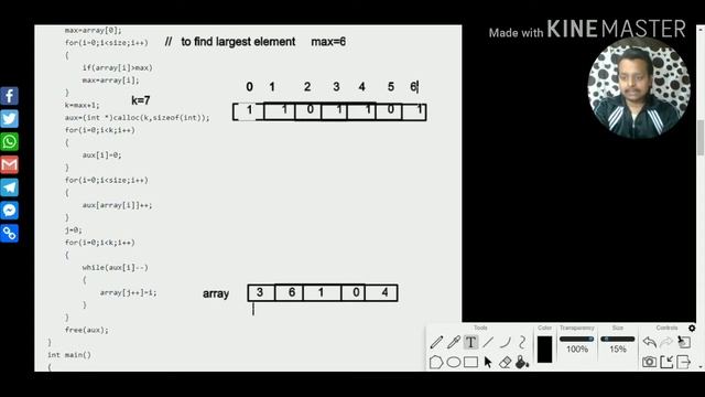 Counting Sort | Algorithm | Counting Sort program in C | Sorting Algorithm | Code and Output смотреть онлайн