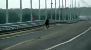 Аномально танцующий мост в Волгограде - Abnormally dancing bridge in Volgograd