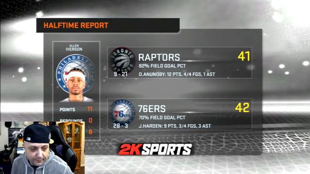 S1 NBA 2K18 PS3 - 32 - Franchise - Raptors Vs. 76ers ( 9 - 21 ) VS. ( 28 - 3 ) смотреть онлайн