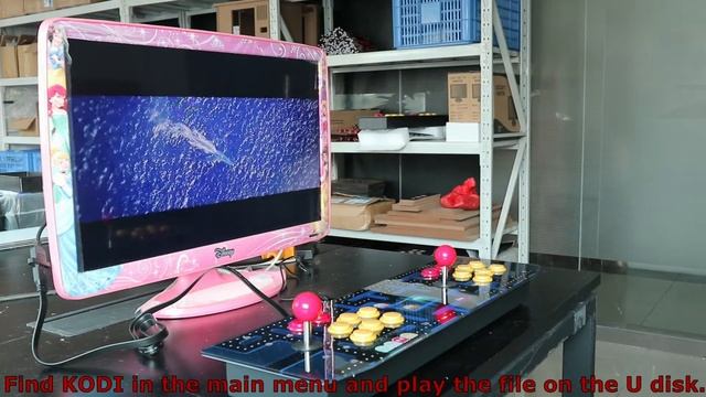 RetroArcadeCrafts Two Players Tabletop Arcade Retro Game Console: Kodi Media Player смотреть онлайн
