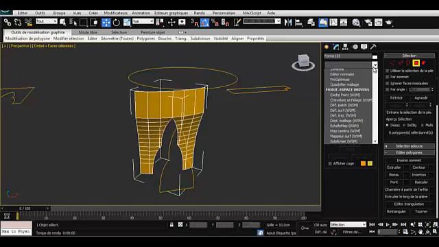 3DSMax : Partie 4 / Modélisation d'une mosquée _ Minaret 2/2 смотреть онлайн