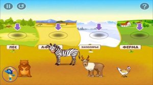 Развивающие игры для детей мультик игра для малышей - Зоопарк - Зверята малышам | Молокосики TV