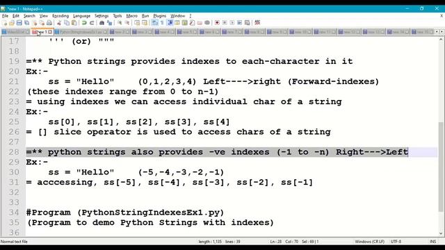 Python String Indexes || Python Strings || Python Slice Operator || Python Subscript Operator || #6 смотреть онлайн