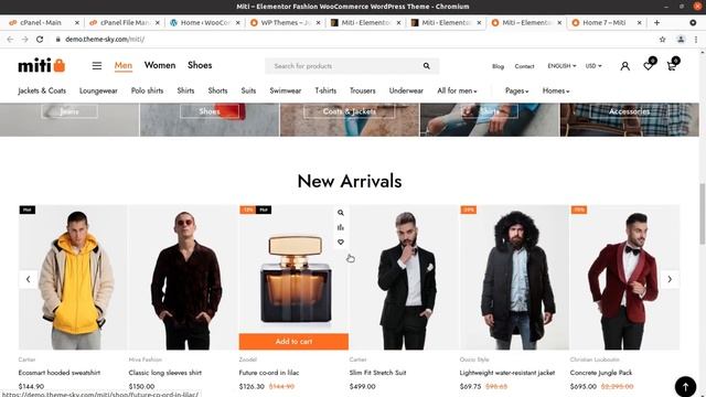 Fashion, Sports, Shoes eCommerce Website | Elementor WooCommerce Latest Theme | Miti WordPress Them смотреть онлайн