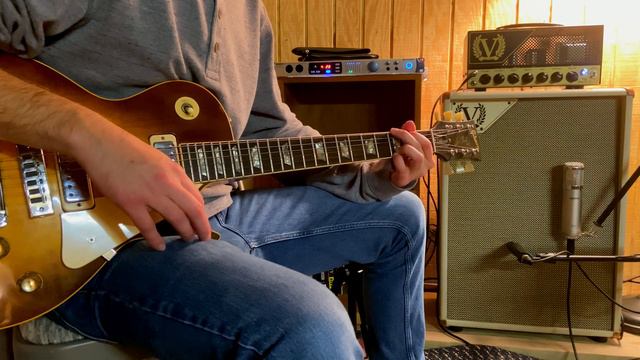 Boss RV-6 Reverb Demo (with vintage Les Paul) смотреть онлайн