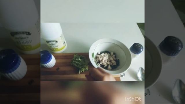 Холодный суп на кефире