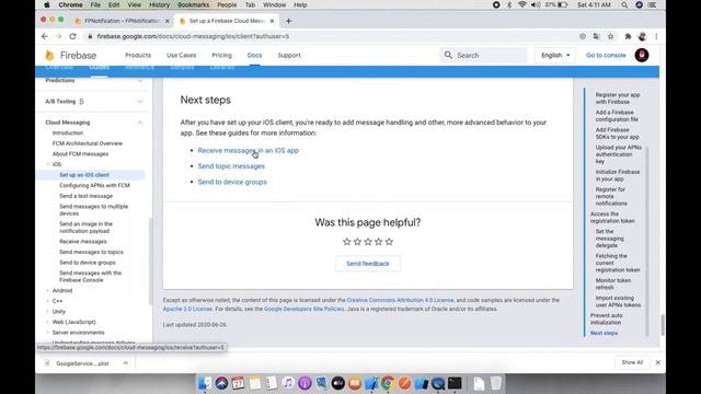 Push Notifications with Firebase iOS Swift 5 & Xcode 11.5 смотреть онлайн