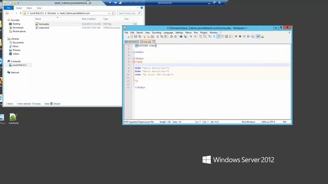 Syntax and comments part 02 - PHP/MySQL Tutorial Video 8 of 46 смотреть онлайн