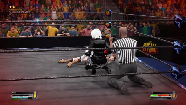 Klee VS 2B 3 | WWE 2K22 | ANIME | Genshin Impact VS Nier Automata | 4K GAMING смотреть онлайн