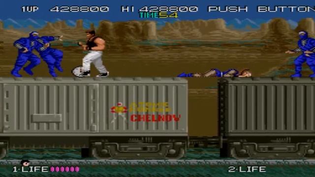 Bad Dudes vs. DragonNinja (Arcade) - Playthrough смотреть онлайн